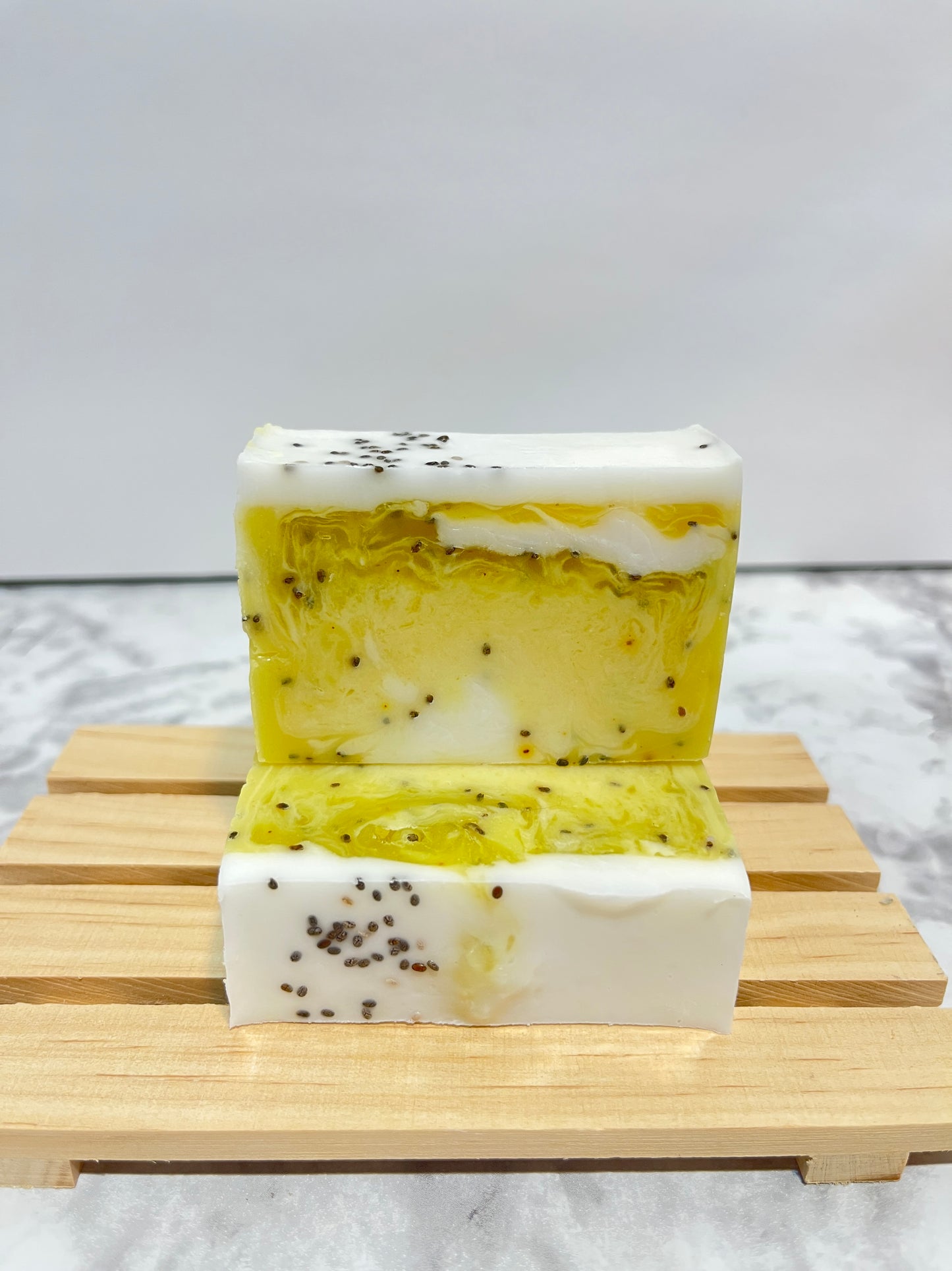 Vanilla Chia Soap Bar – Chia Seeds, Goat's Milk, Vanilla Essential Oil